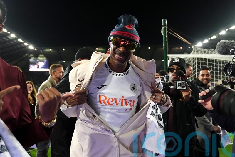 Snoop Dogg welcomed in style on first visit to Swansea