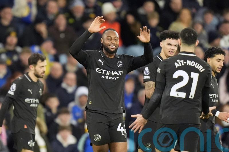 Antoine Semenyo scores winner as Man City beat Leeds to reduce Arsenal&rsquo;s lead