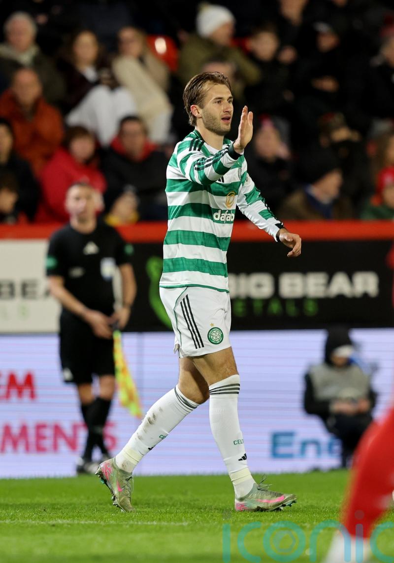 Benjamin Nygren hits winner as Celtic close in on Hearts at top of table