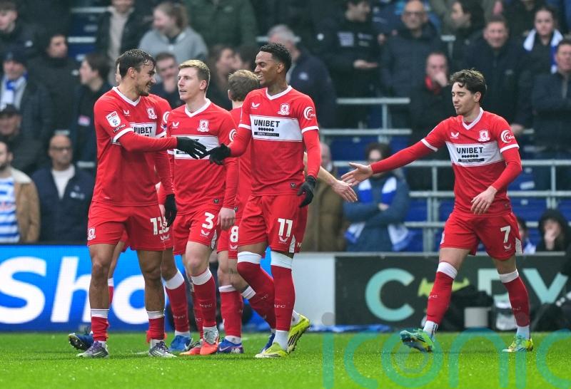 Middlesbrough thrash QPR to boost their automatic promotion hopes