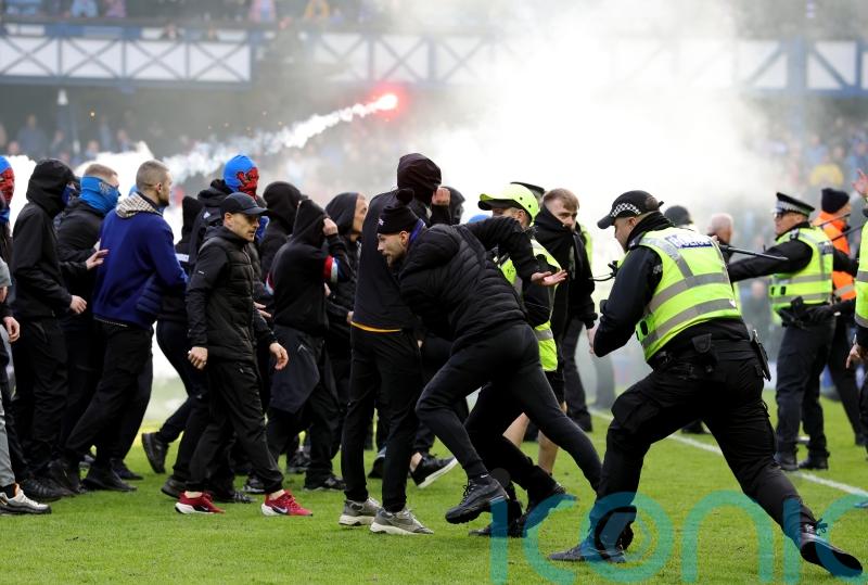 Police chief condemns &lsquo;shameful&rsquo; Ibrox scenes which led to &lsquo;a number of arrests&rsquo;