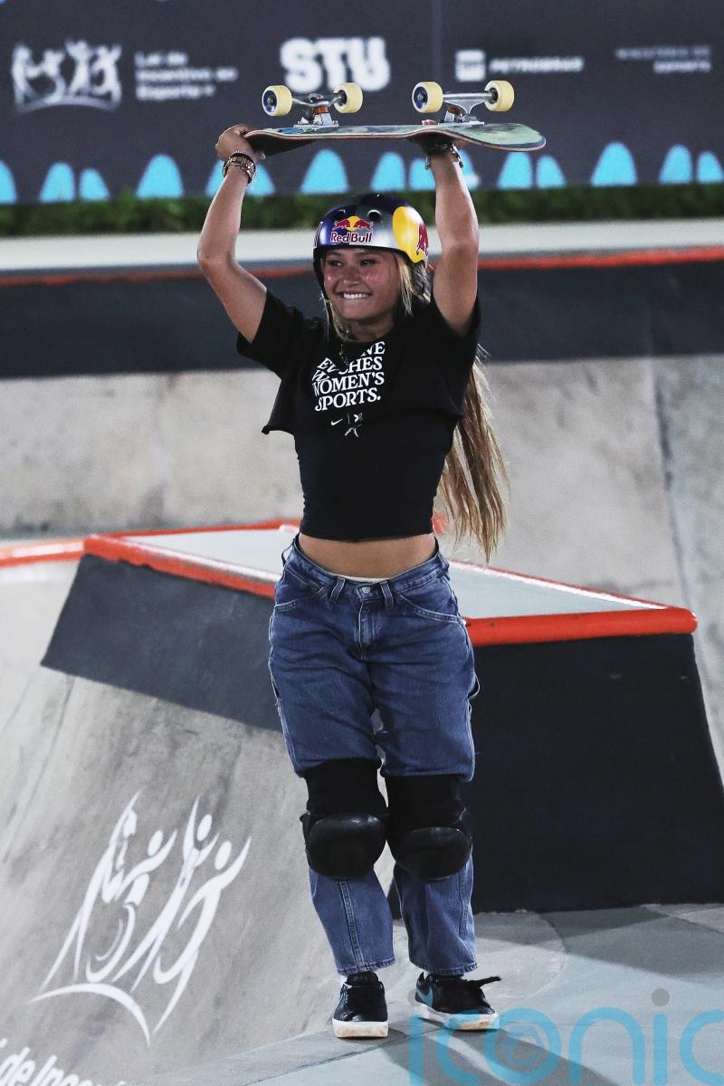 Sky Brown uses World Championship win to call for &lsquo;peace for the world&rsquo;