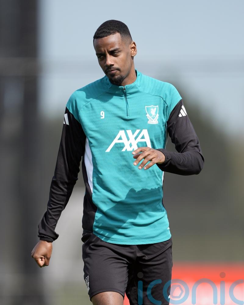 Alexander Isak in Liverpool squad for clash with Paris St Germain